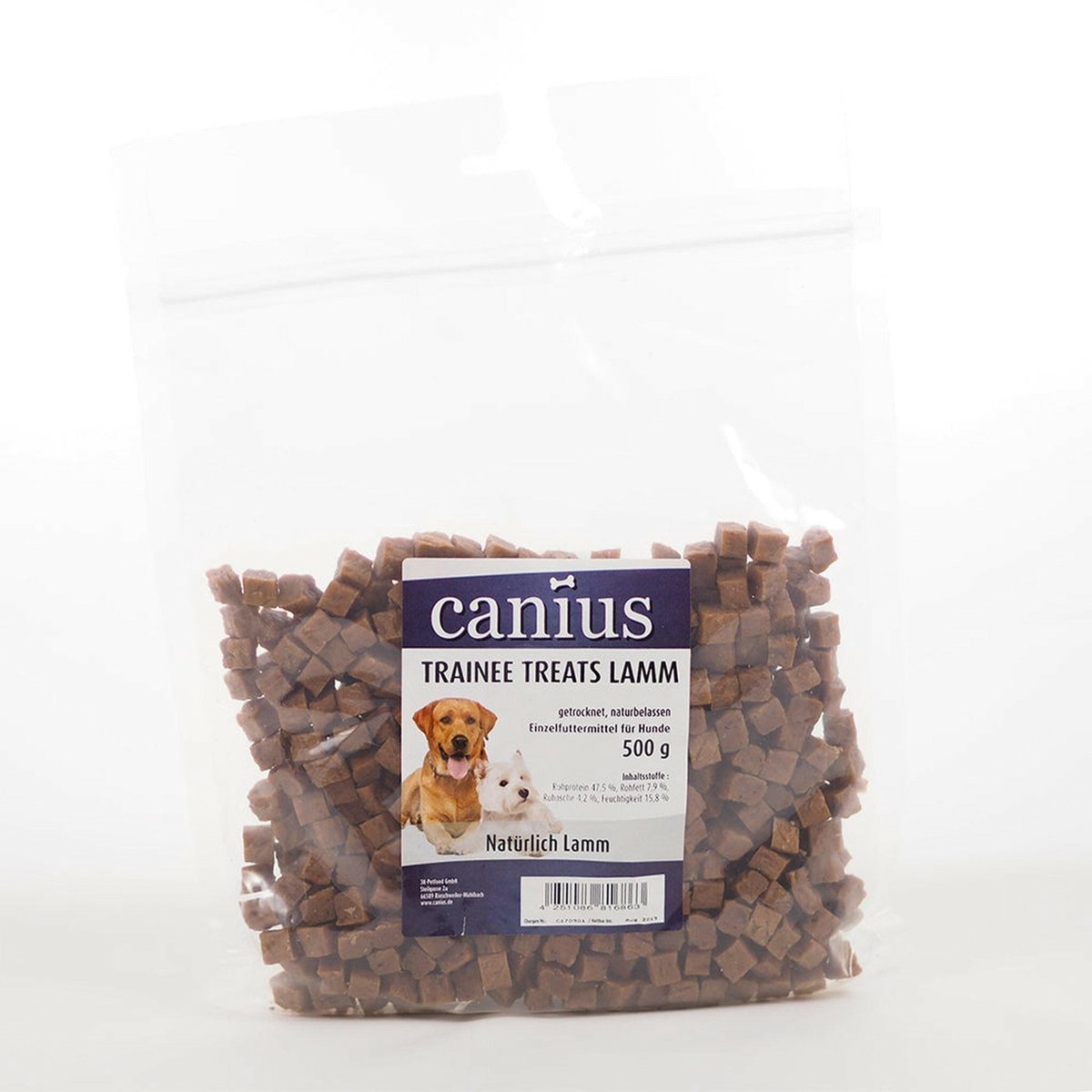 Canius Trainee Snoepjes 500g - Lam