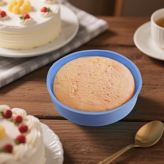 HKliving Bold Basic Diep Bord 22 cm Set van 2 Servies Paars