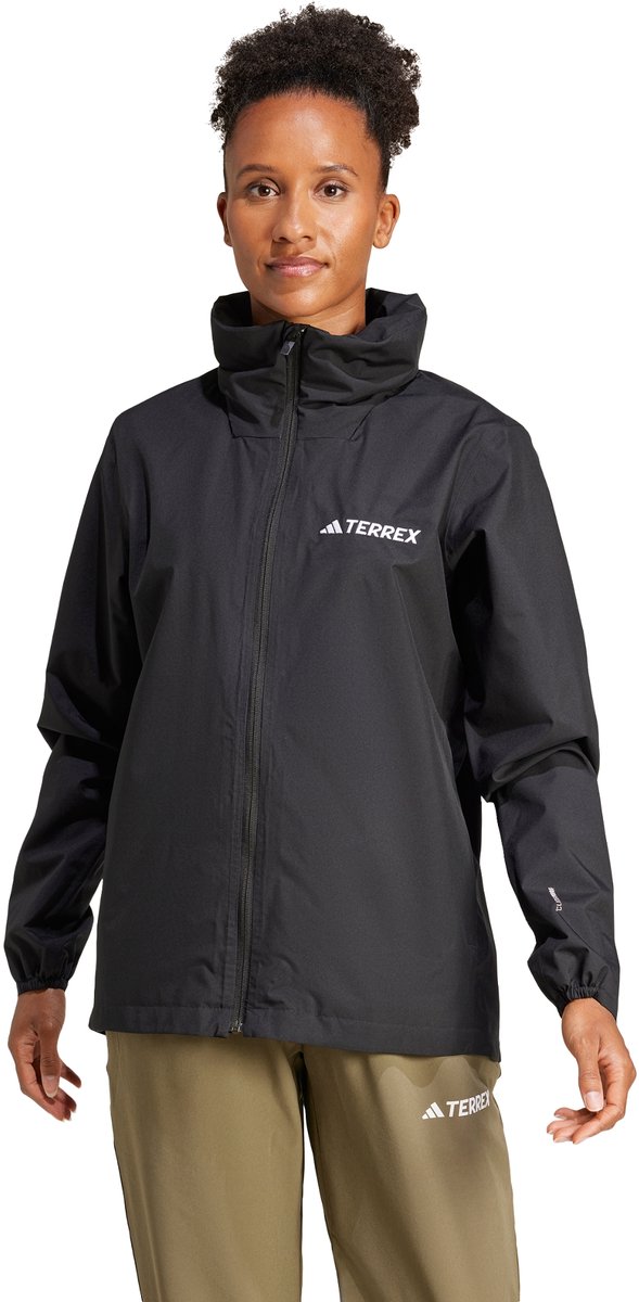 adidas TERREX Multi Essentials 2L Regenjack Dames Zwart