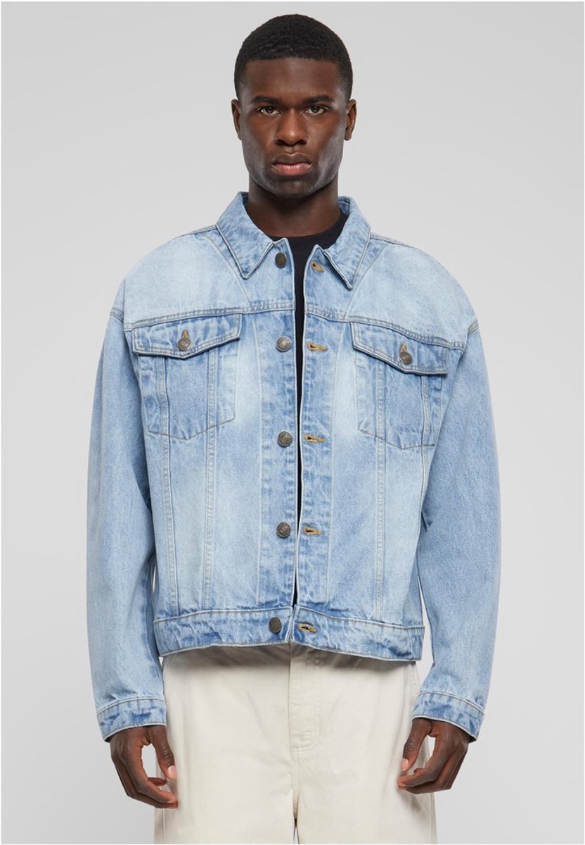 Urban Classics Heavy Ounce Boxy Jacket XL Blauw