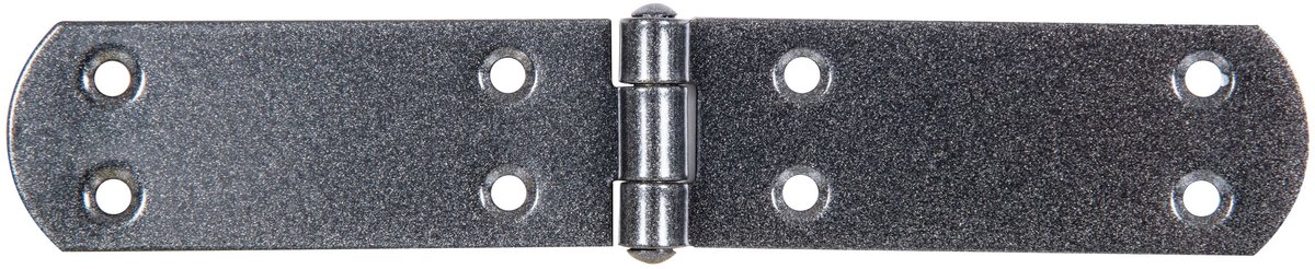 Alberts 822880 DURAVIS® kistscharnier, met geklonken pen, zwart diamant duplex gecoat, afmetingen 195 x 35 x 2 mm, set van 20