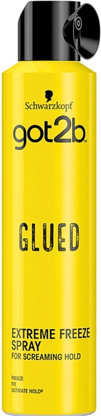Schwarzkopf Got2B Glued Extreme Freeze Hair Spray 300ml