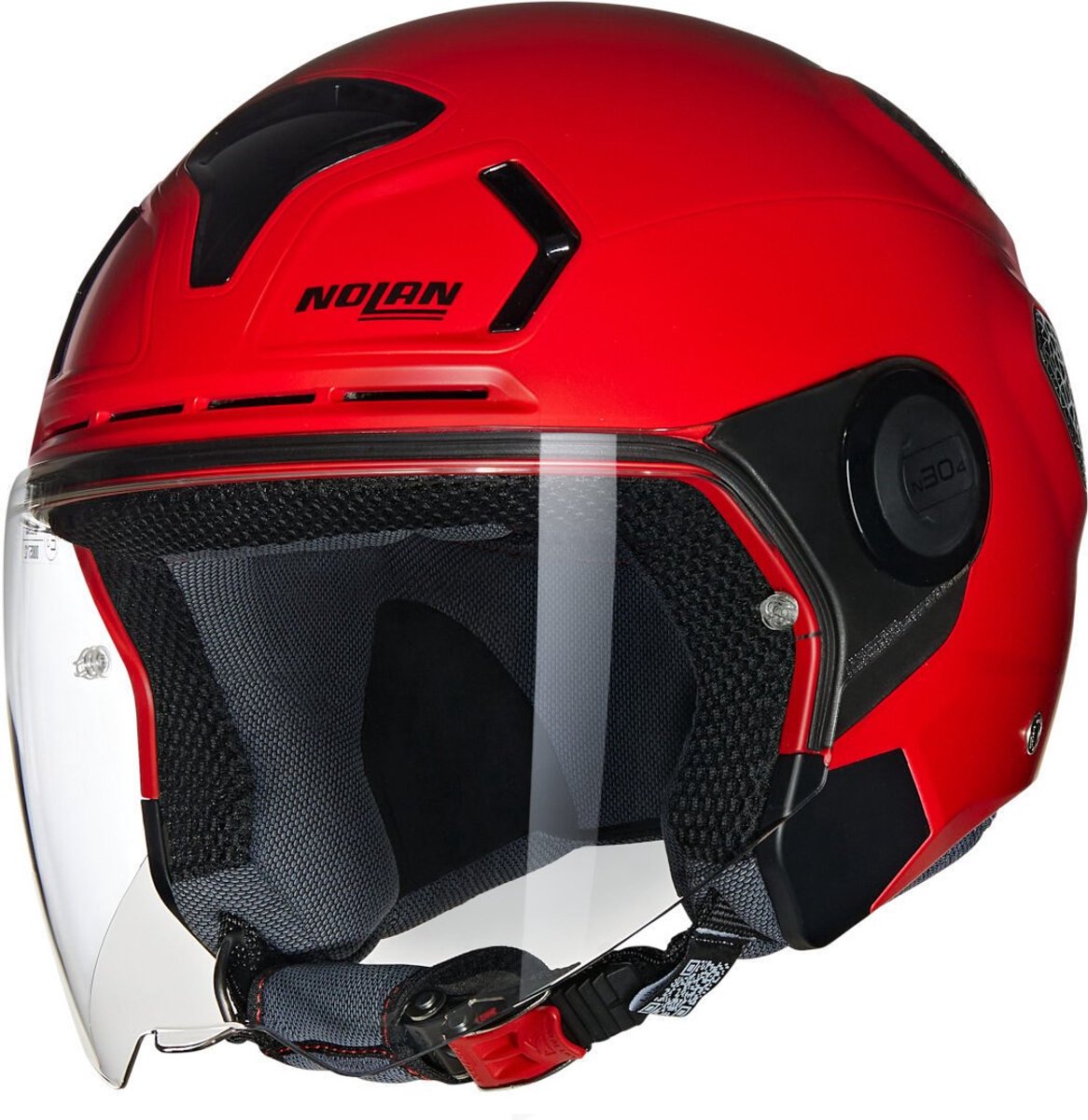 Nolan N30-4 T Classico 308 Rood Mat Jethelm - Maat M - Helm
