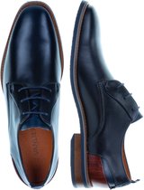 VANLIER - Heren Schoenen Amalfi - Blauw - Maat 44
