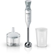 Bosch MSM66120 ErgoMixx - Staafmixer - 600W - Inclusief maatbeker en Hakmolen - Wit