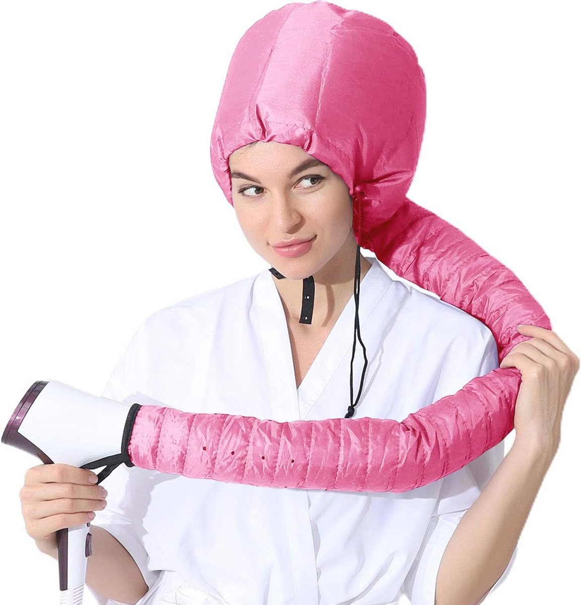Draagbare Haarstomer met Droogkap voor Diepe Conditionering en Styling