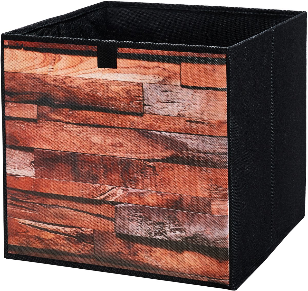 LAVITA® Opbergmand Textiel - 31x31x31 Retro Board - 1 stuk - Opbergbox Kast Organizer Opbergdoos - Kastlade Verdeler Voor Kleding Ondergoed Badkamer Kledingkast - Vouwdoos Stoffen Doos Opbergdozen