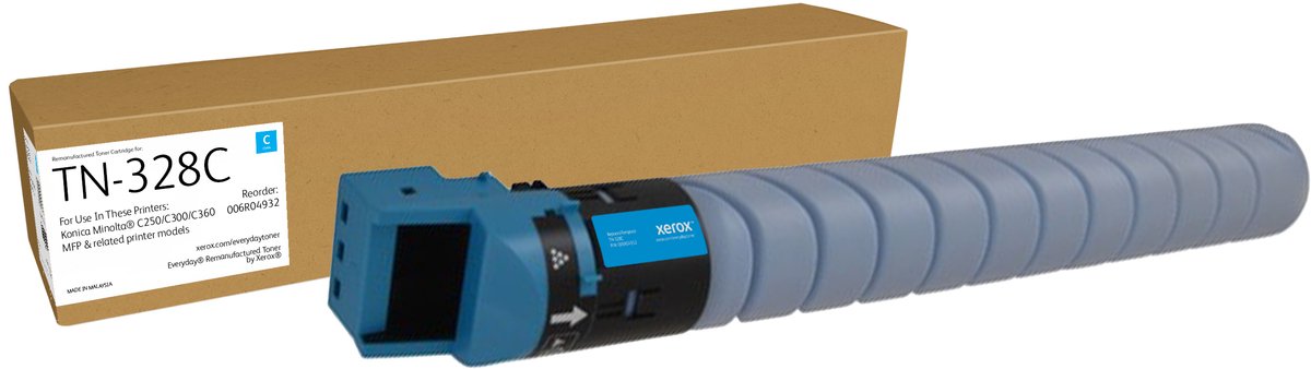 Everyday™ Cyaan Remanufactured Toner van Xerox compatible met Konica Minolta AAV8450 (AAV8450), Standaard capaciteit