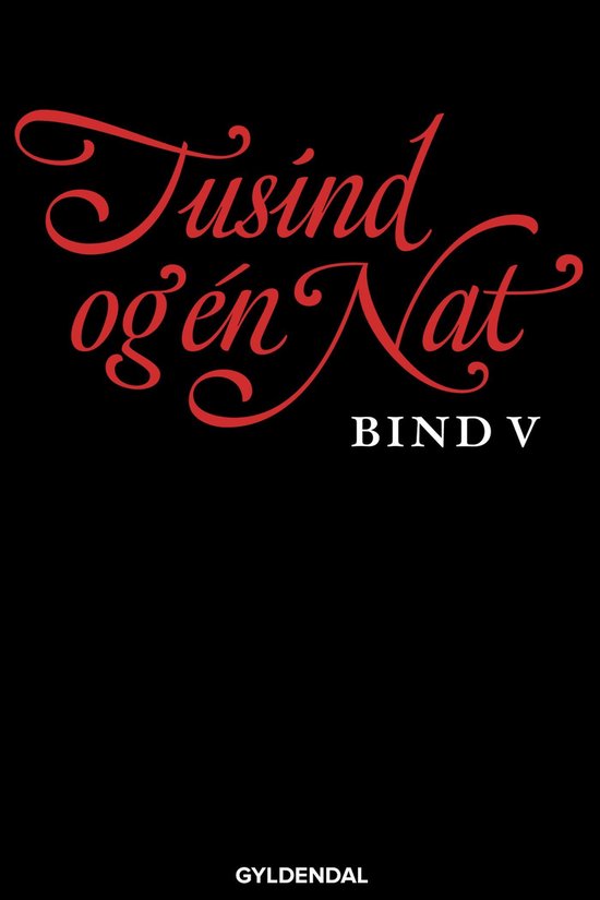 Tusind og én nat. Bind 5 - cover