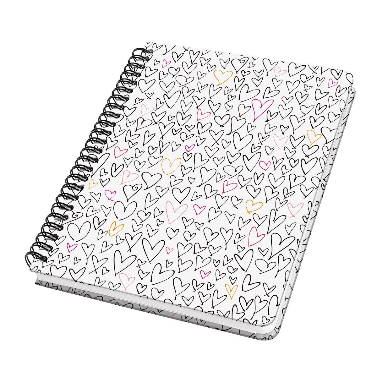 Sigel notitieboek - Jolie - A5 - Wild Hearts - hardcover - lijn - 120 pagina's - 100 grams - SI-SY554