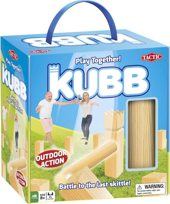deksel speer Verfijnen Kubb in Cardboard Box - Kubb Spel | bol.com