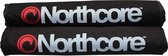 2023 Northcore Coussinets De Rack De Toit 43cm Noco21 - Zwart