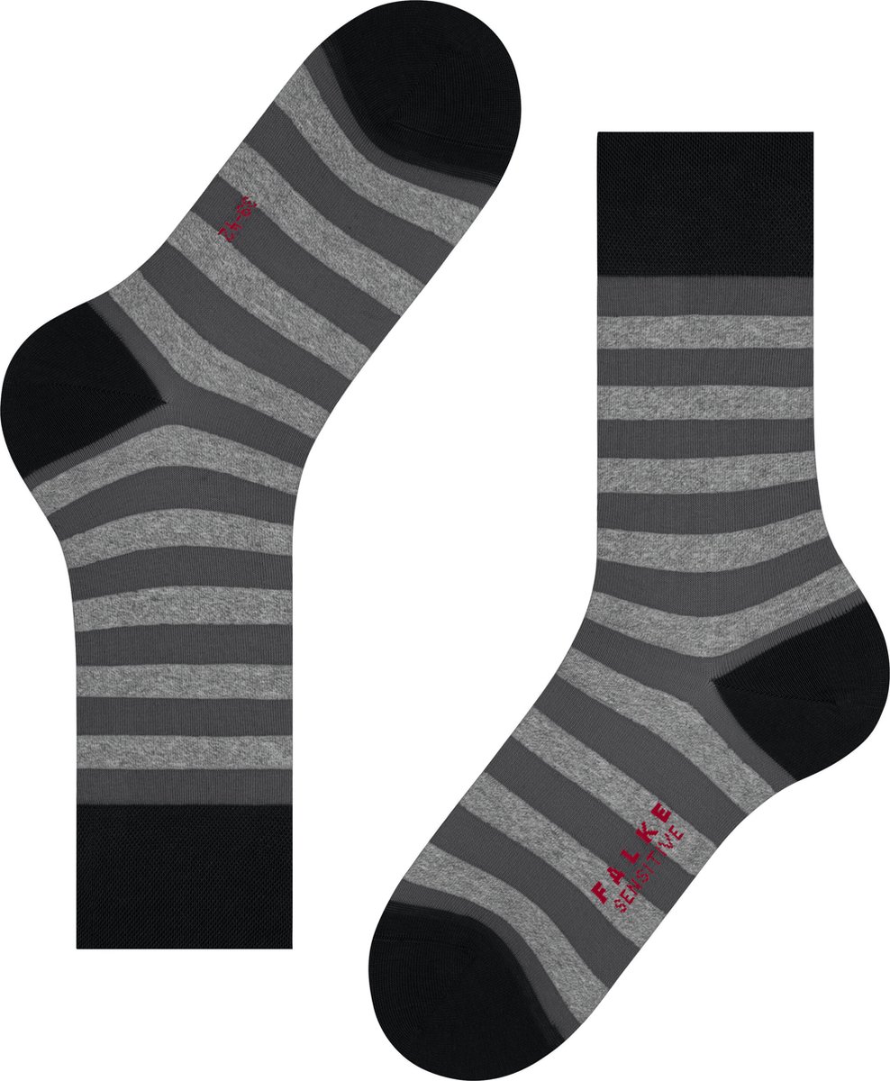FALKE Uomo Calzini Sensitive Herringbone Senza Pressione, In Lana Vergine, Traspiranti, Antiodore, Cucitura Piatta, Per Diabetici, 1 Paio - 2