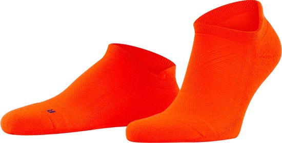 FALKE Cool Kick anatomische pluche zool functioneel garen sneakersokken unisex orange - Maat 37-38