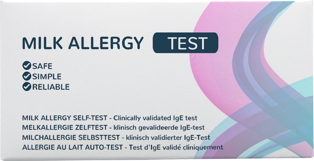 Goedkoopste De Medische Tester - Melk Allergie Test - Zelftest - Thuistest - Sneltest