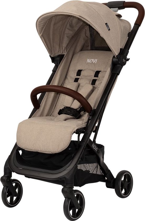 Novi Baby® Sky Buggy - Beige - Inclusief regenhoes - Inclusief cupholder