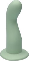 Ylva & Dite - Leda - Siliconen G-spot / Prostaat dildo - Made in Holland - Pastel Groen