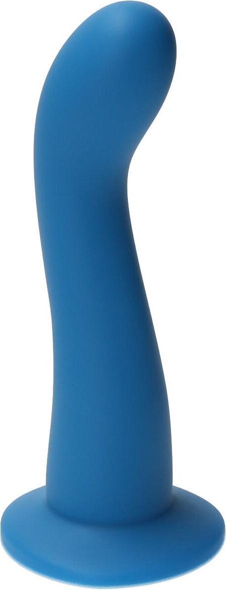 Goedkoopste Ylva & Dite - Swan - Siliconen G-spot / Anale dildo - Made in Holland - Licht Blauw