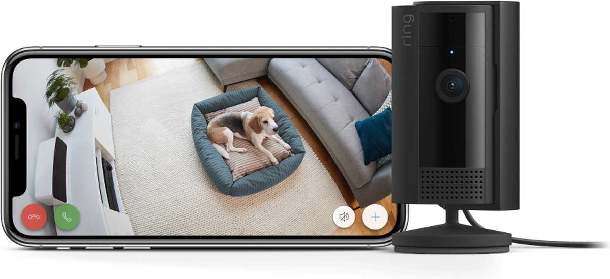 Afbeelding 2 van Ring Indoor Camera (2nd Gen) - Zwart - Beveiligingscamera - Binnenshuis camera