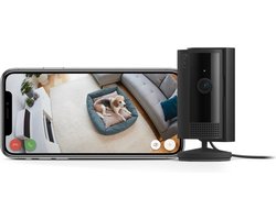 Ring Indoor Camera - Zwart - Beveiligingscamera voor binnen
