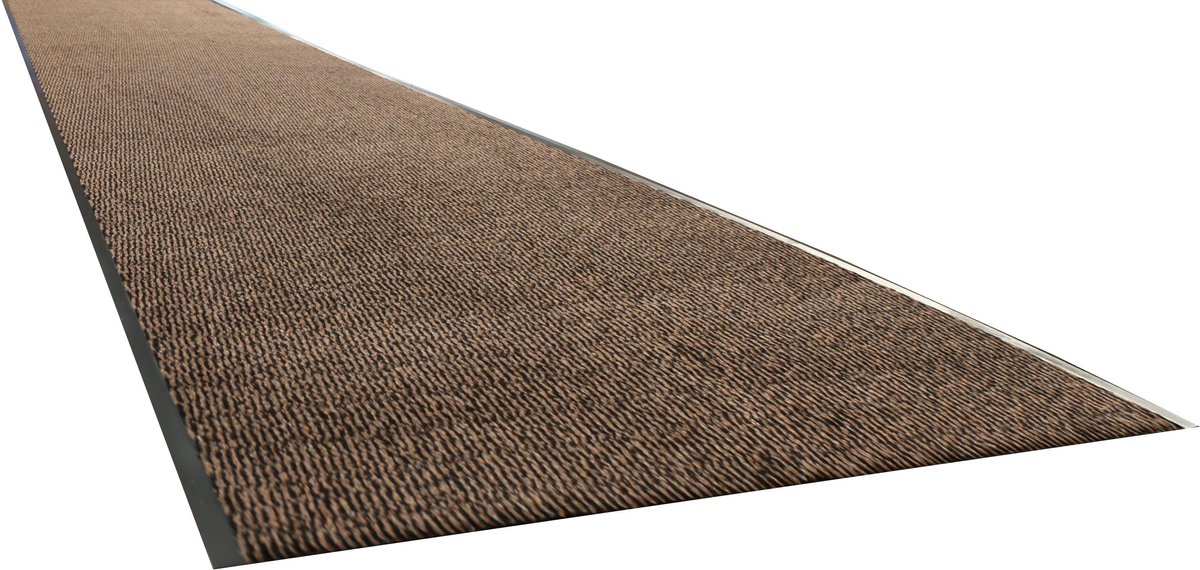 Deurmat loper Nassau - bruin - 90 x 700 cm