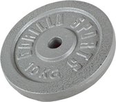 Gorilla Sports Gewichtsschijf - Halterschijf - 10 kg - Gietijzer - 30 mm