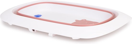Babybadje - 81x49,5x22 cm - opvouwbaar - roze - ECOTOYS