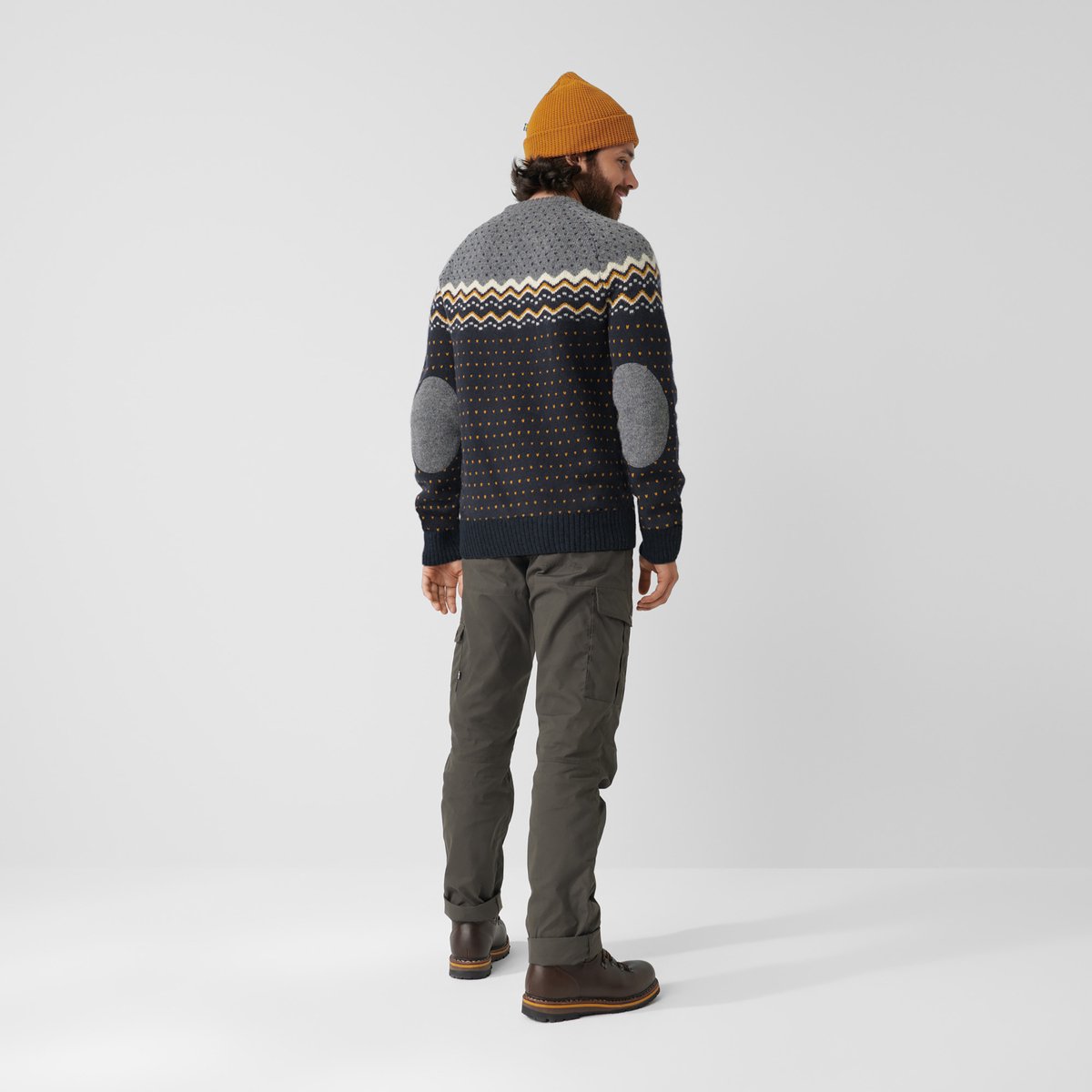 Fjällräven Övik Knit Dark Herren_XXL Default