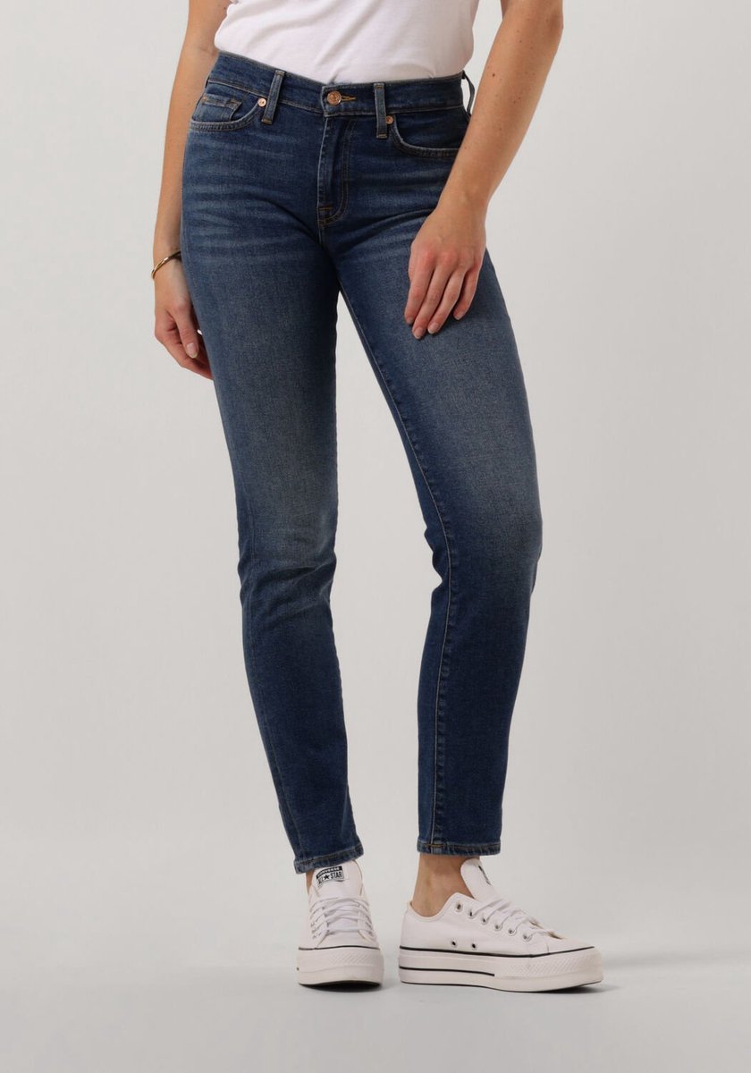 7 For All Mankind Roxanne Luxe Vintage Jeans Dames - Broek - Blauw - Maat 27