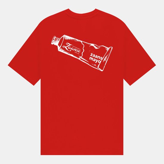 Pockies - Zaanse Tube Shirt Red - T-shirts - Maat: