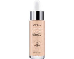 Foto: L or al paris true match nude volumegevend getint serum foundation met hyaluronzuur 0 5 2 very light 30ml vegan