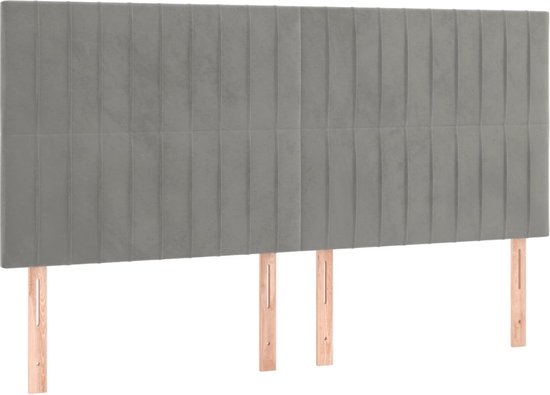 vidaXL Hoofdbord 100x5x78/88 cm stof crèmekleurig, hoofdeinde, houten hoofdeinde, bedonderdeel, houten hoofdbord, slaapkamermeubel, bedaccessoire