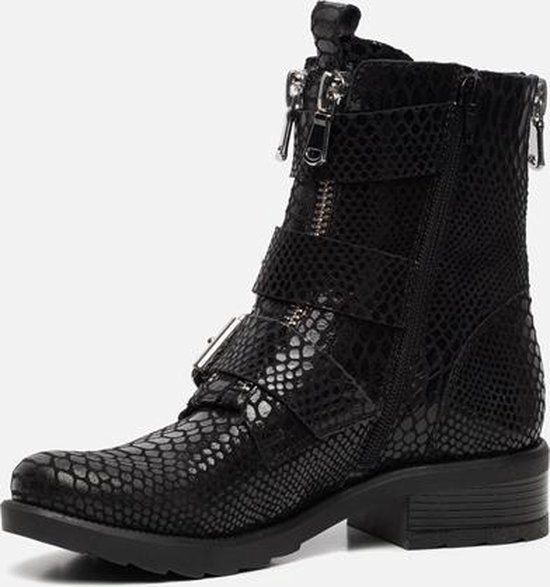 Ann Rocks Biker boots zwart - Maat 40 | bol.com