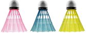 Stiga Badmintonshuttles 3 Stuks Roze/groen/geel