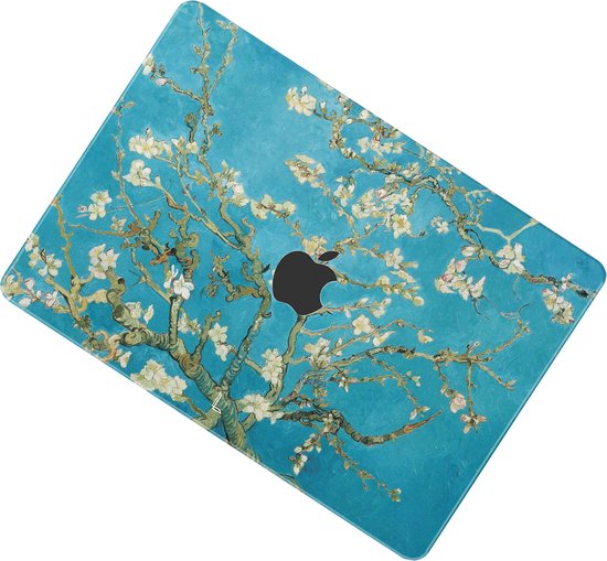 Lunso - MacBook Air 15 pouces (2023) - housse - Van Gogh Almond Blossom