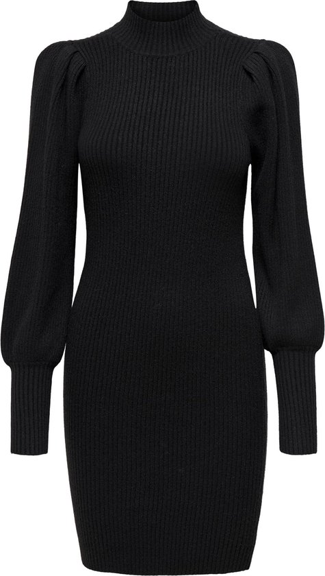 ONLY ONLKATIA L/S DRESS KNT NOOS Dames Jurk - Maat S