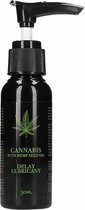 Shots - Pharmquests Cannabis met Hennepzaadolie Orgasme Vertragend Glijmiddel - 50 ml