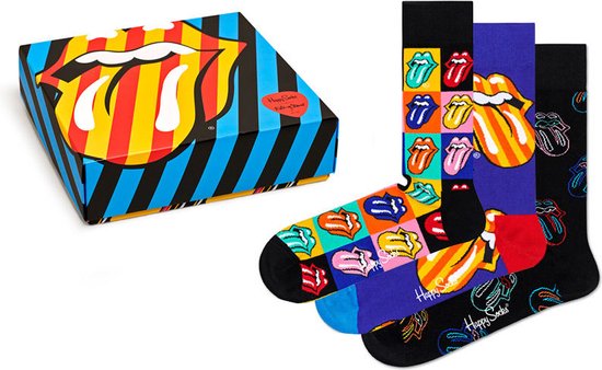 Happy Socks Rolling Stones Giftbox - Maat 36-40