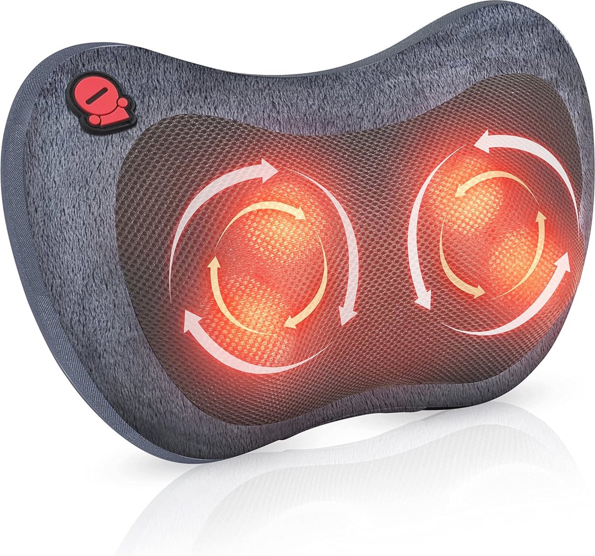 Goedkoopste Verwarmd Massagekussen met Shiatsu Functie - Elektrische Rug- en Nekmassage voor Ontspanning en Pijnverlichting
