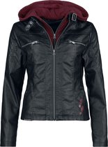 Harry Potter Mischief Managed Kunstlederen jas zwart XL Dames