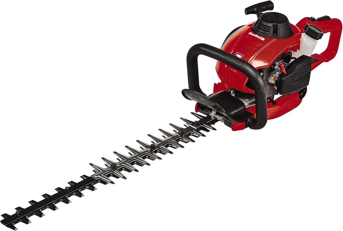Heggenschaar GE-PH 2555 a (245 cm³ 55 cm snijlengte 28 mm tandafstand centrifugaalkoppeling draaibare handgreep antivibratiesysteem) - zwart rood Heggenschaar