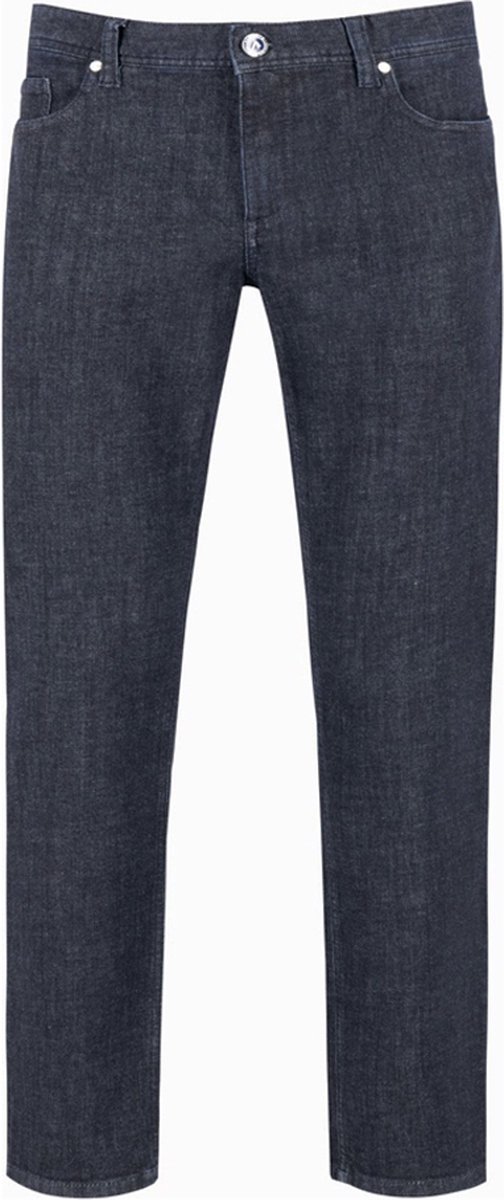 Alberto - Heren Jeans - Heren - W32 X L32 - Dark Navy - Katoen - 6867-1865-Pipe