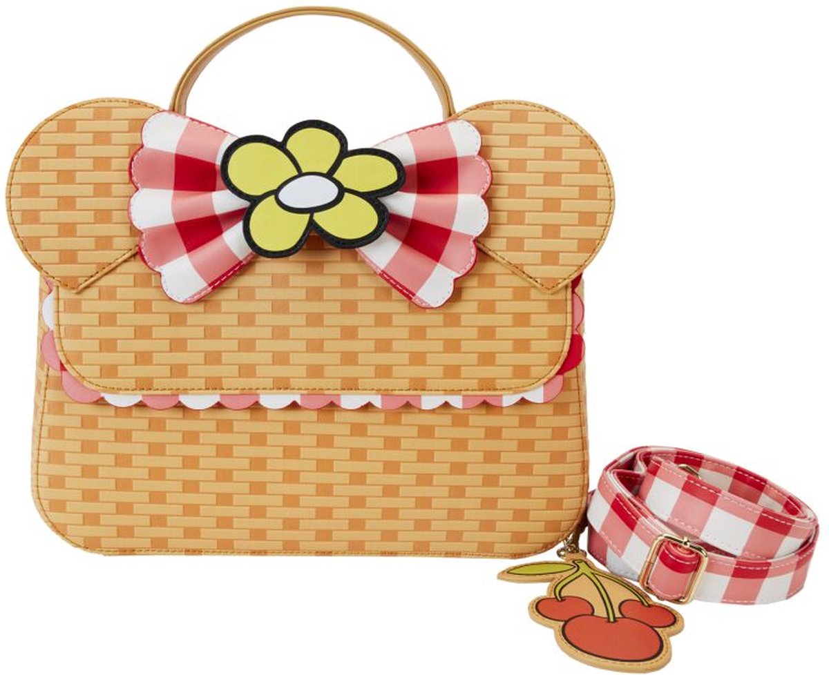 Mickey & Minnie Mouse Loungefly - Minnie Picnic Basket Handtas meerkleurig