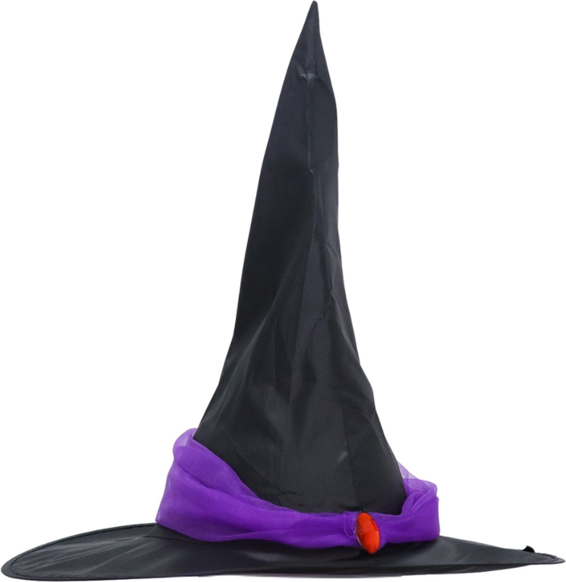 Joya Kids® Heks Verkleedjurk | Heksenhoed met Jurk | Heksen Verkleedjurk Meisje | Halloween Jurk | Verkleedkleding | — afbeelding 4