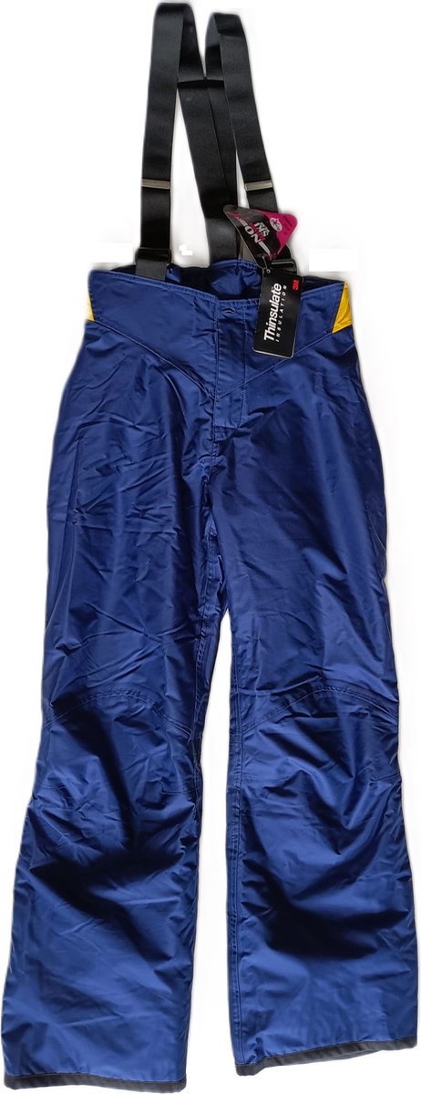 BEYOND-X 3M Thinsulate skibroek voor kinderen jongens meisjes binnen beenlengte 78 cm cm Blauw