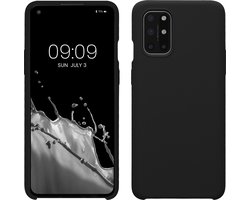 kwmobile telefoonhoesje geschikt voor OnePlus 8T - Hoesje met siliconen coating - Smartphone case in mat zwart