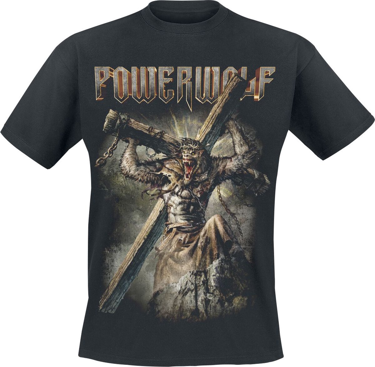 Powerwolf Interludium Heren T-shirt - zwart - M