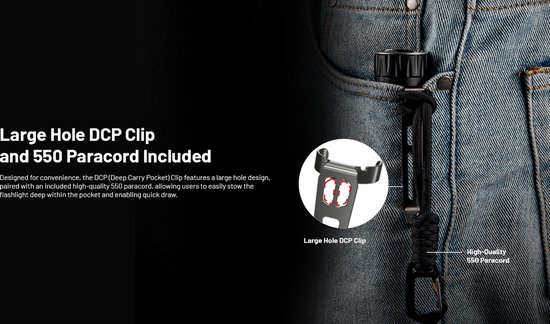 Nitecore EDC35 lampe de poche rechargeable