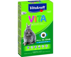 Vitakraft Vitaspecial Senior Dwergkonijn - Konijnenvoer - 600 g