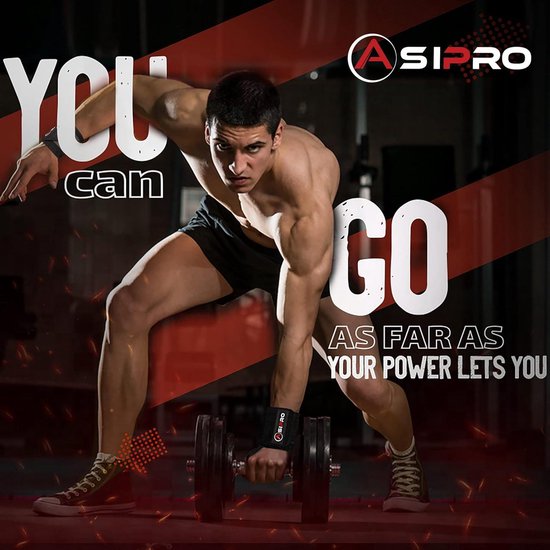 Sangles de poignet rembourrées de 5 mm pour le fitness - 60 cm - Entraînement musculaire pour femmes et hommes